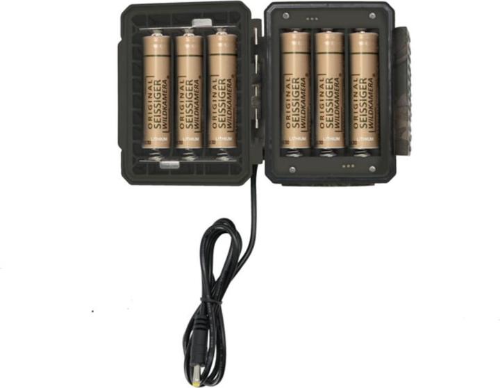 Actual product image Seissiger External battery pack for wildlife cameras