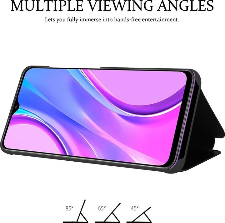 Produktbild Cadorabo Smart View Spiegel Book Hülle für Xiaomi RedMi 9 (Xiaomi Redmi 9)