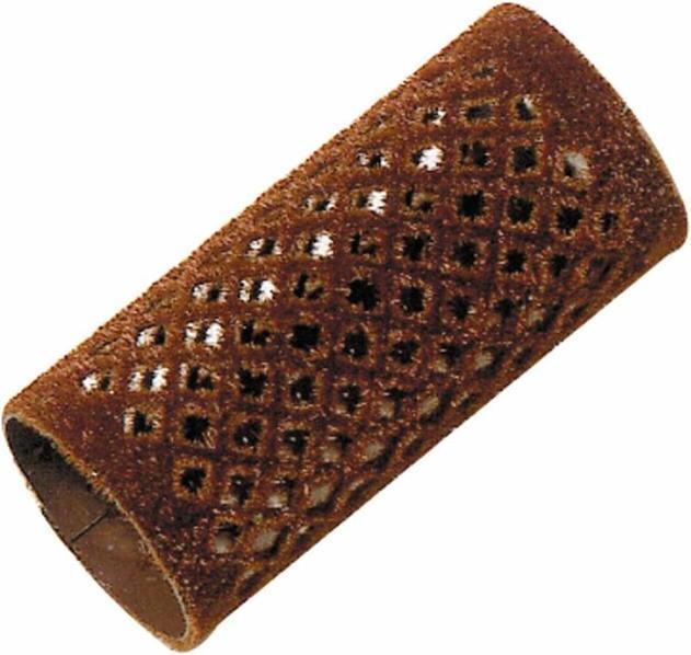 Comair Metallwkl. lang 12er 28mm braun b