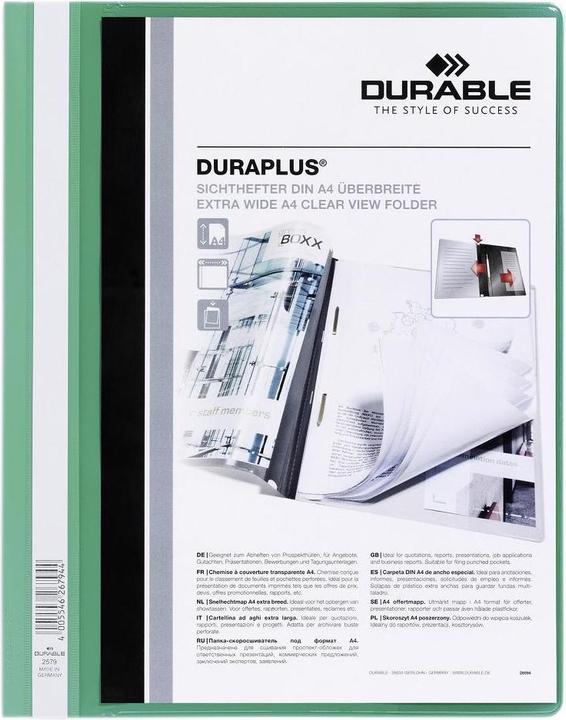 Produktbild Durable PRÄSENTATIONSHEFTER DURAPLUS 25 ST 257905 (A4, 1 x)