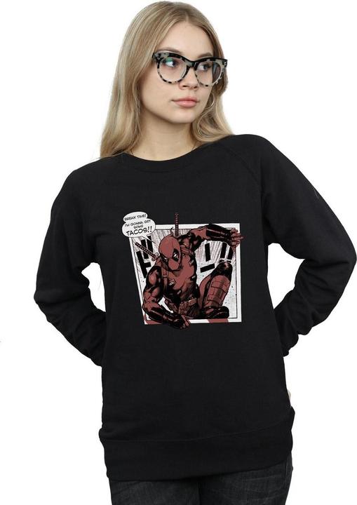 Produktbild Deadpool Breaktime Tacos Sweatshirt (L)