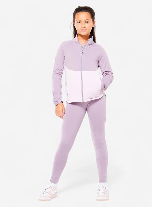 Immagine prodotto Decathlon Tuta da ginnastica per bambini - S500 viola/bianco (6, 7, 8)