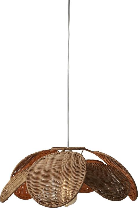 Image du produit Vertbaudet Abat-jour pour chambre d'enfant en rotin en forme de fleur
