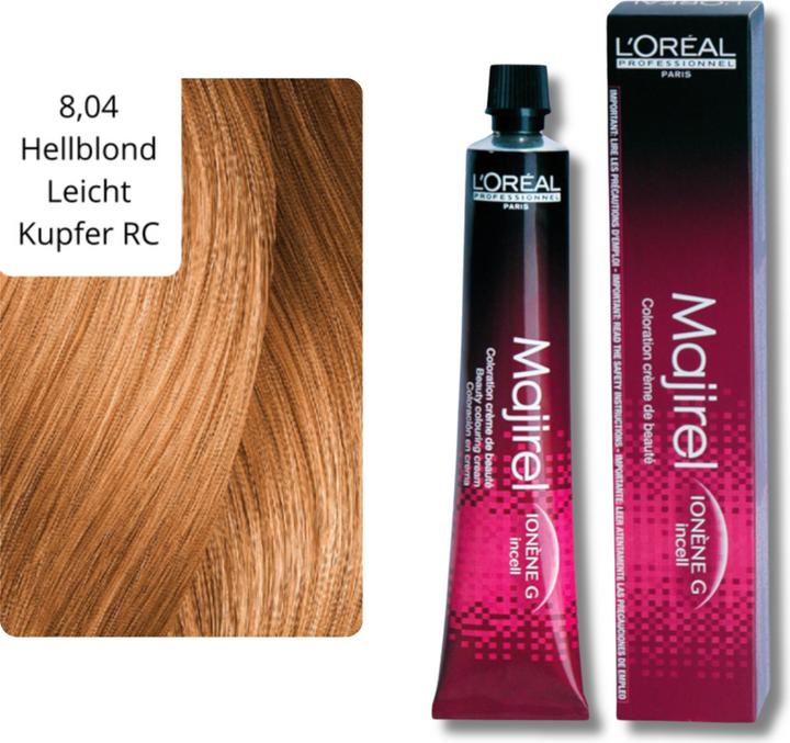Image du produit L'Oréal Professionnel Majirel (8.04 blond clair cuivre clair cuivre clair)