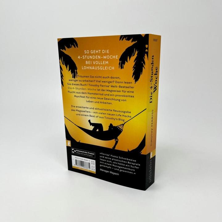 Produktbild Die 4-Stunden-Woche (Deutsch, Timothy Ferriss, 2022)