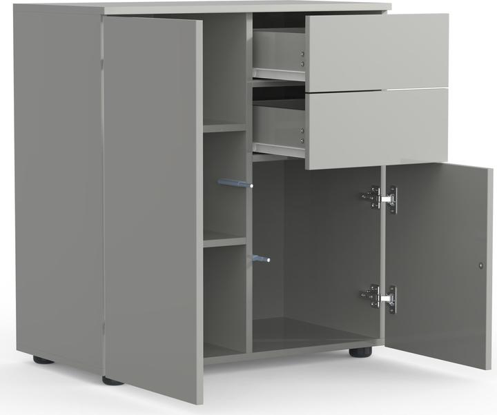 Actual product image VCM Kommode Sideboard Dalosa 4 Schublade (70 x 39 x 77 cm)
