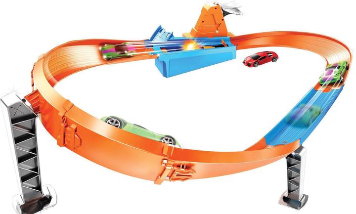 Actual product image Hot Wheels Rapid Raceway Champion Play Set