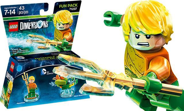 Actual product image LEGO Dimensions Aquaman Fun Pack