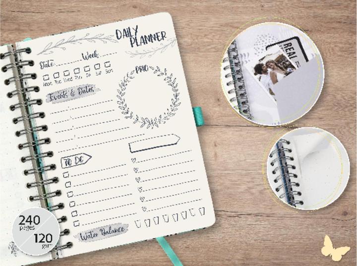 Actual product image Sigel Day planner JOLIE (168 x 215 mm, English)