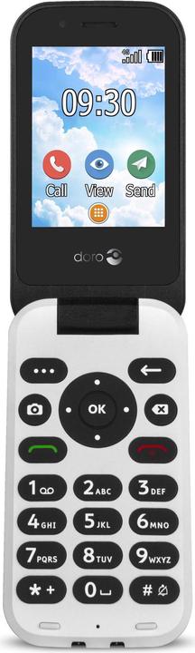 7030 Nero (4.10 GB, Bianco, Nero, Doppia SIM, 4G)