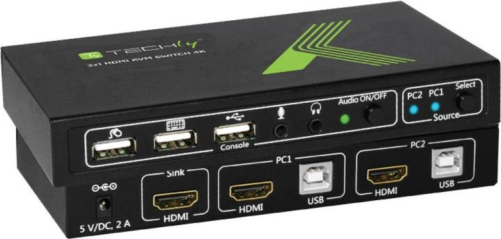 Produktbild Techly KVM Switch