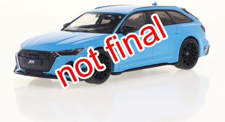 Image du produit Solido 1:43 ABT RS6 R 2021 bleue