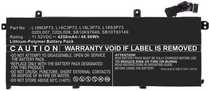 Immagine prodotto CoreParts 5B10W51826-CP (4250 mAh)