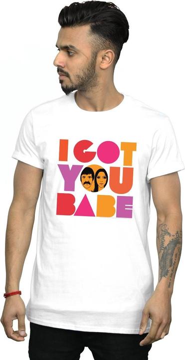 Immagine prodotto Sonny & Cher I Got You Maglietta Uomo (5XL)