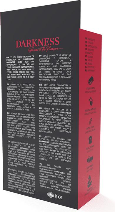 Produktbild Darkness Gefütterte Handschellen mit Schloss