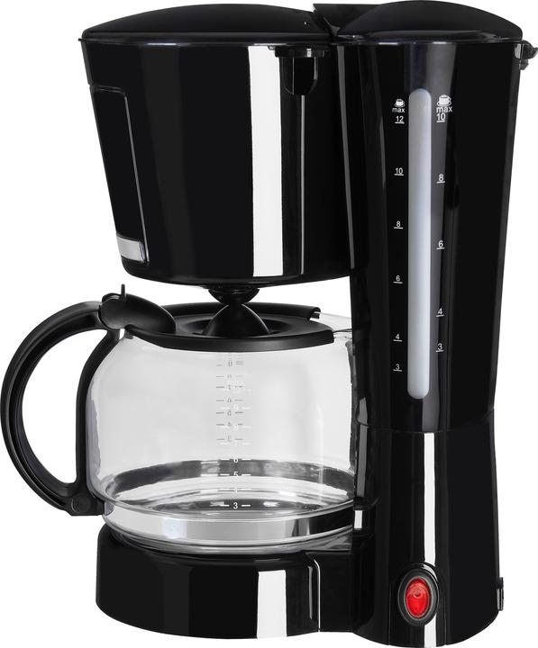 Actual product image Exquisit Coffee maker, KA3102SWI, black,12 cups