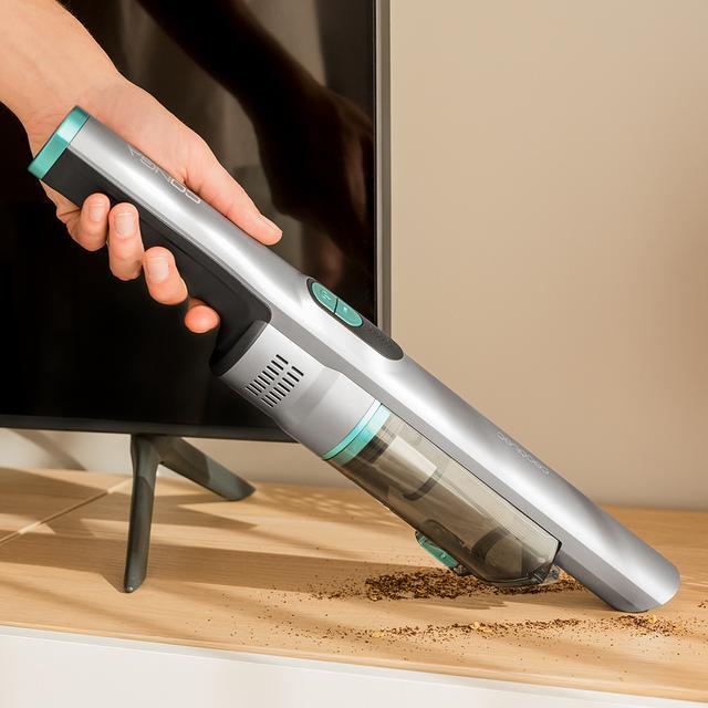 Actual product image Cecotec Conga Rockstar Micro+ Cordless Vacuum Cleaner Grey Bagless