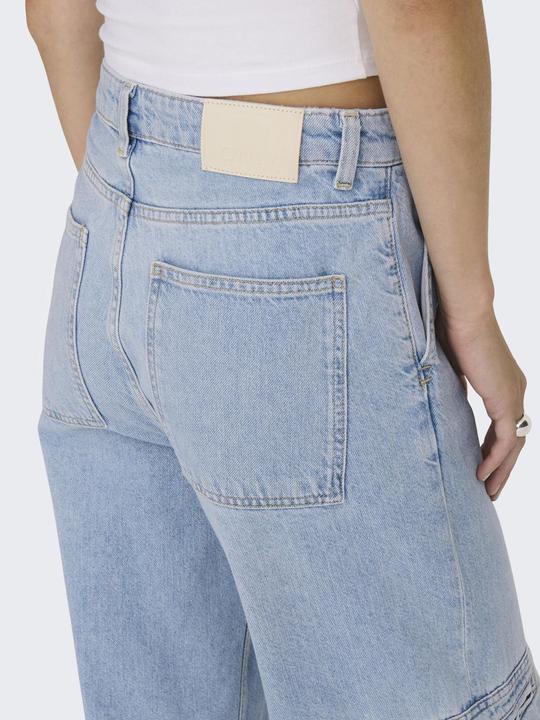 Actual product image Only ONLHOPE EX HW WIDE CARGO DNM CRO Loose Fit Jeans (31)