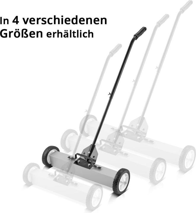 Produktbild Stahlwerk Magnet-Bodenkehrer MBK-24 ST mit 610 mm Breite 17,5kg Fassungsvermögen