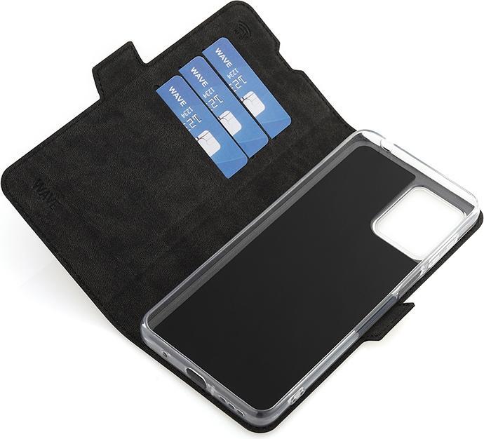 Produktbild Wave BookCase -suojakotelo, MagSafe-yhteensopiva, Motorola Moto G14, musta (Motorola Moto G14)