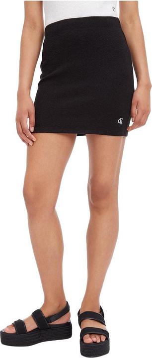 Calvin Klein Jeans Slub Rib Mini Skirt - S (S)