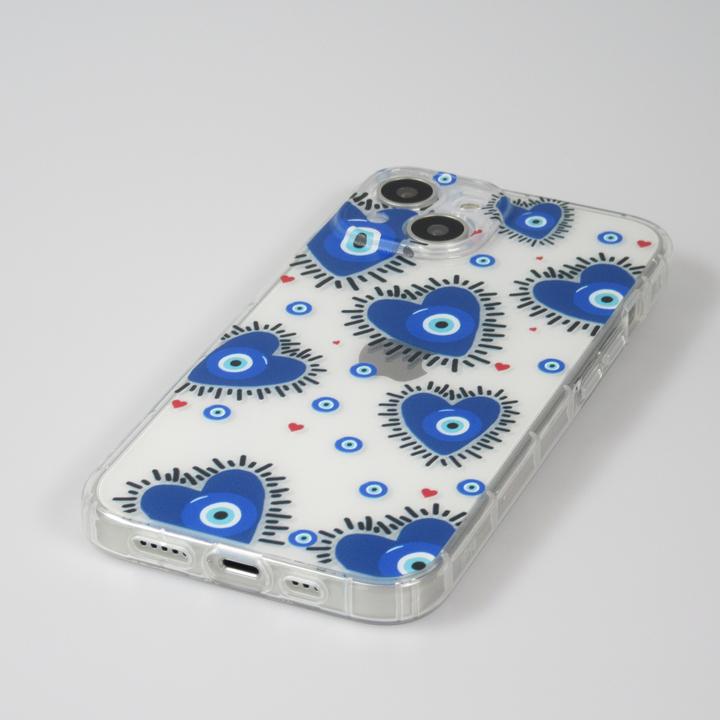 Produktbild PhoneLook Hülle Gummi Silikon transparent artistische Muster Nr. 3 (Apple iPhone 14)