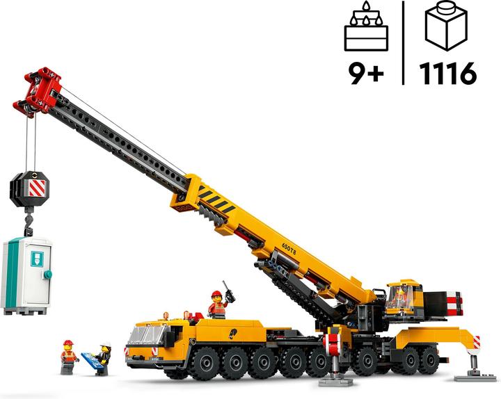 Immagine prodotto LEGO Gru mobile per l'edilizia (60409, LEGO City)