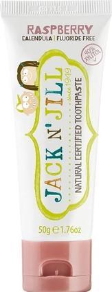 Jack N' Jill Kids Natural Toothpaste Helps Soothe Gums and Fight Tooth Decay 50g Raspberry