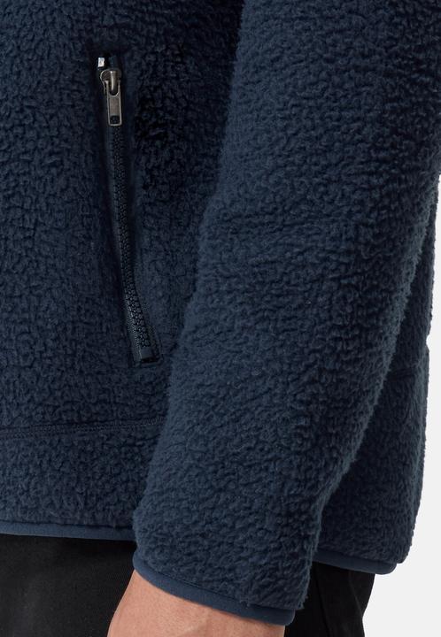 Produktbild Cash-Mere Retro-Fleece-Jacke aus recyceltem Polyester (L)