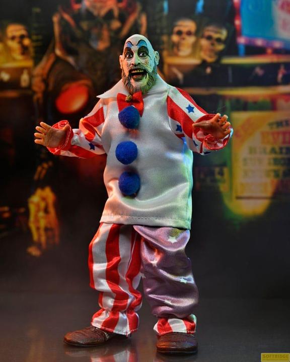 Produktbild Neca La Maison des mille morts figurine Clothed Captain Spaulding 20 cm