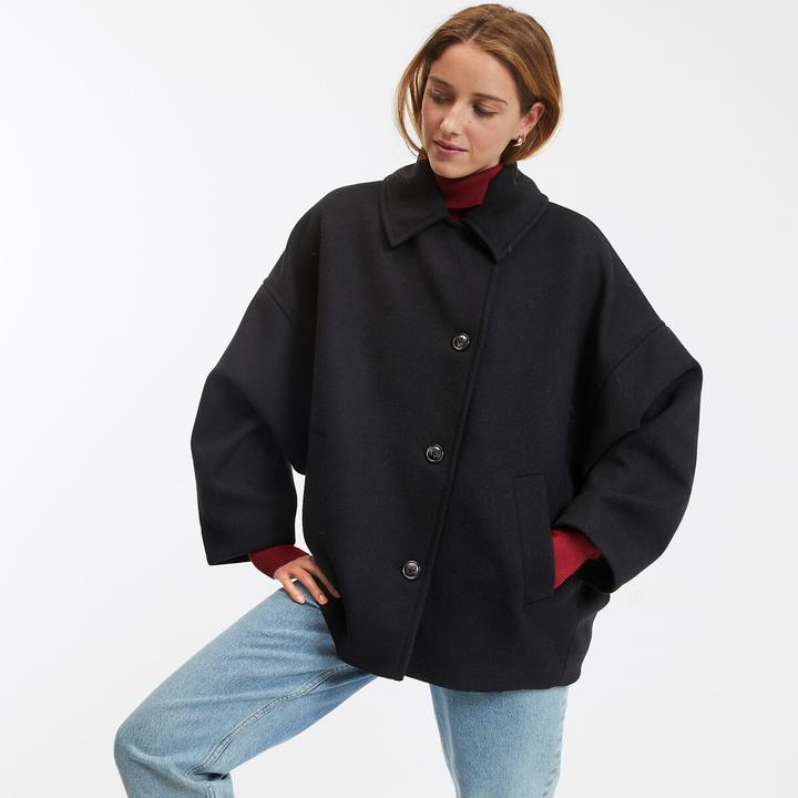 Immagine prodotto La Redoute Collections Kurzmantel mit Knopfverschluss (XL)