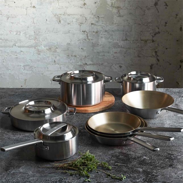 Image du produit Fiskars Marmite Nord Acier Casserole 1,8L (Poêle à frire, Acier inoxydable, Aluminium)