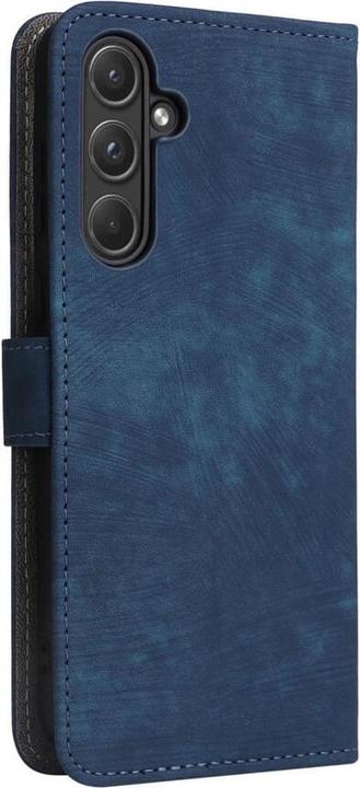 Produktbild Cover-Discount Galaxy A55 - Etui mit RFID Blocker blau (Samsung Galaxy A55)