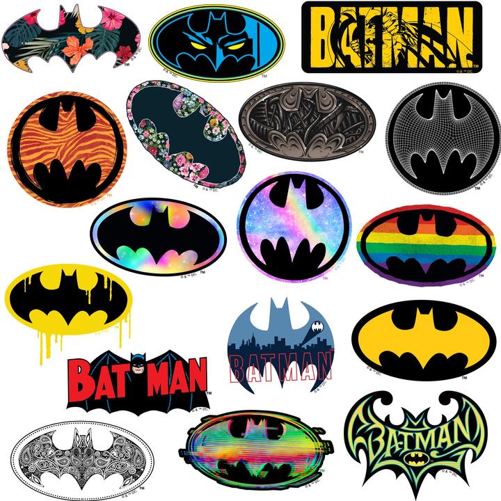 Actual product image Batman Deluxe Logo Stickers (Pack of 100)