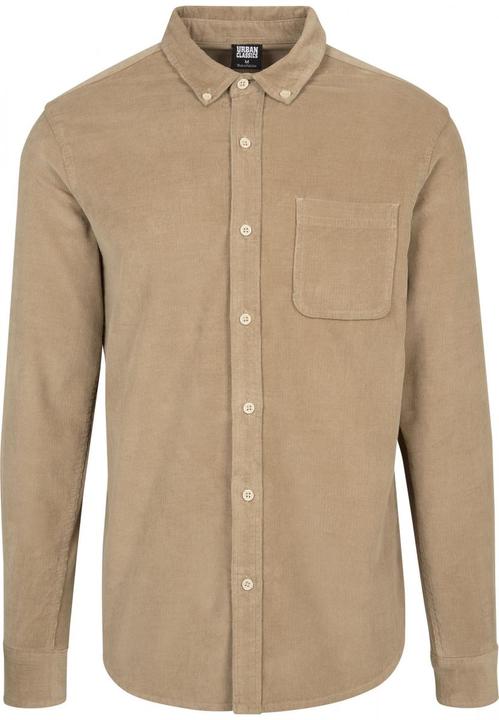 Produktbild Urban Classics UC Plus Size Corduroy Shirt (S)