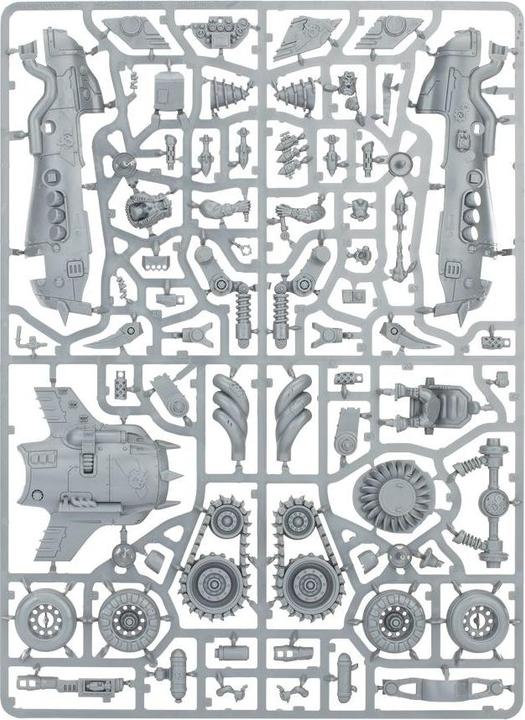 Actual product image Games Workshop Warhammer 40k - Orks Megatrakk Scrap Jet