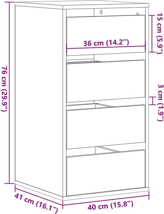 Image du produit VidaXL Alouette (40 x 41 x 76 cm)
