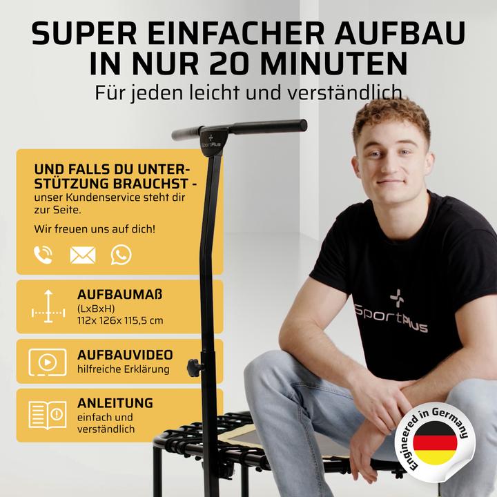 Produktbild Sportplus Fitness Trampolin (126 cm)