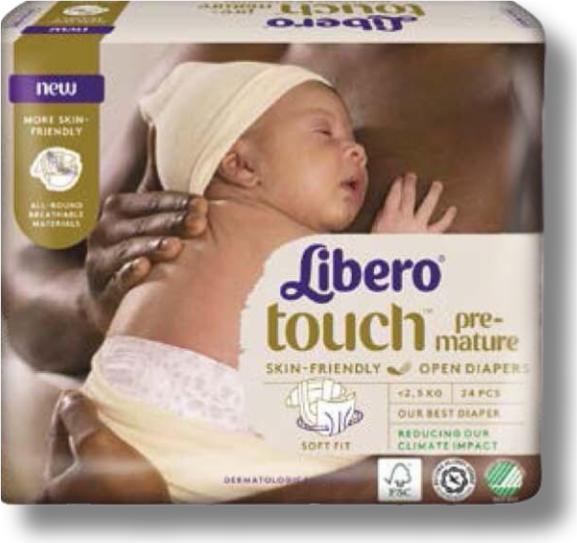 Produktbild Libero Premature 0 (Gr. 0, 24 Stück)