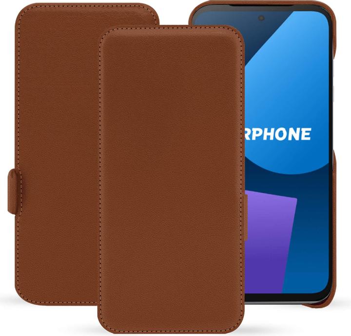 Actual product image Noreve Horizontal leather flap shell (OnePlus 5)