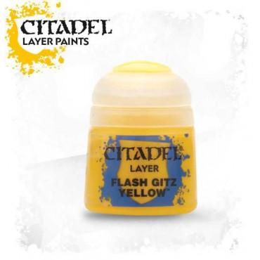 Games Workshop Layer - flash gitz yellow (Matières plastiques)