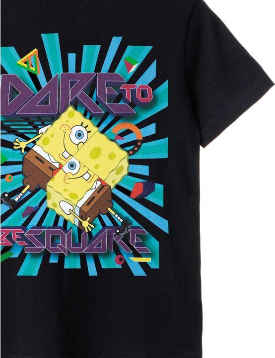 Image du produit Spongebob Squarepants - T-shirt DARE TO BE SQUARE - Garçon (116)