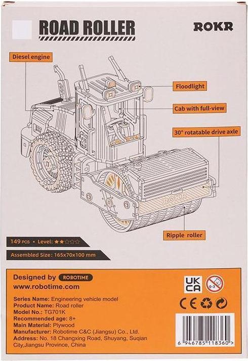 Produktbild Rokr TG701K - Road Roller