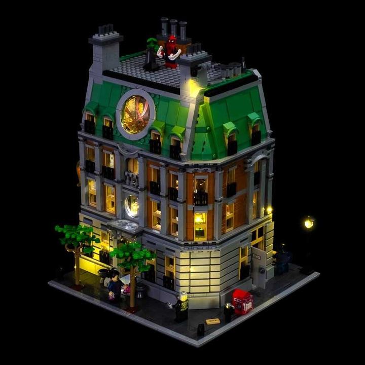 Actual product image Light my bricks LEGO Sanctum Sanctrorum #76218 Light Kit