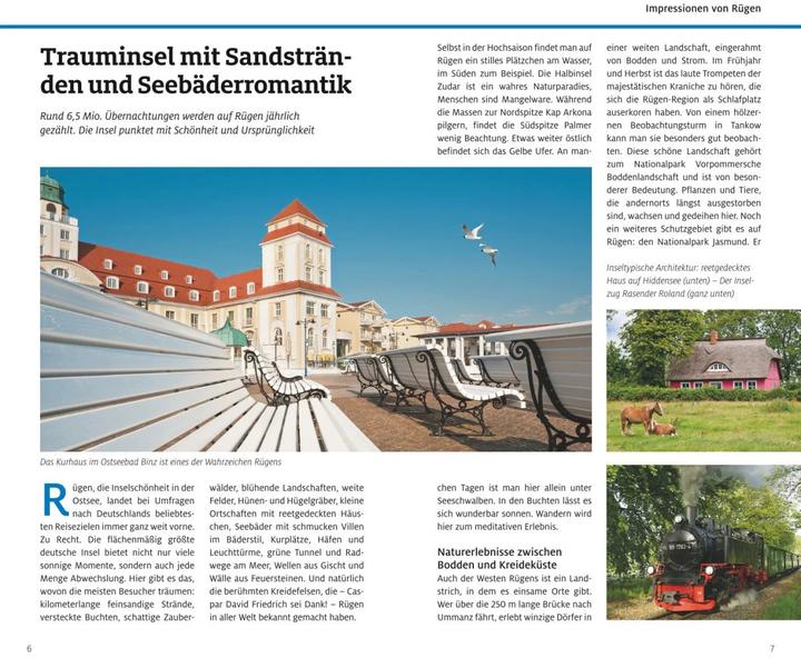 Actual product image Reiseführer Rügen mit Hiddensee und Stralsund (German, Janet Lindemann, Katja Gartz, 2022)