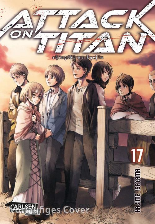 Produktbild Attack on Titan, Band 17 (Deutsch, Hajime Isayama, 2016)