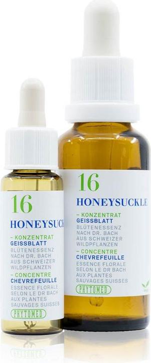 Actual product image Phytomed Bachblüten No16 Geissblatt (1 Piece, Liquid, 25 g)
