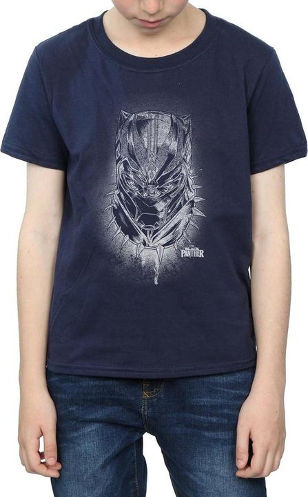 Immagine prodotto Ragazzi, maglietta con foto in testa di Black Panther Spray (128)
