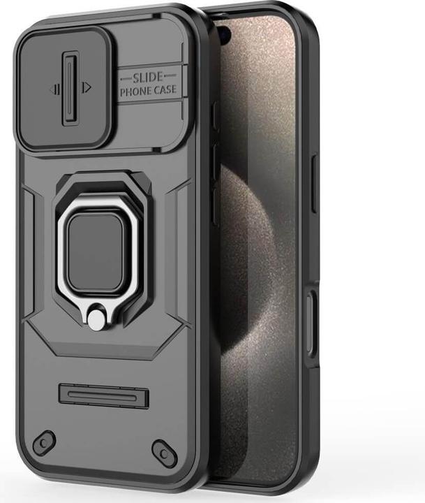 Immagine prodotto Cover-Discount iPhone 16 Pro - Custodia Armor con cavalletto (Apple iPhone 16 Pro)
