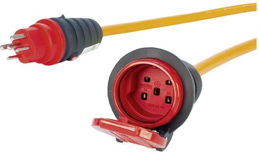 Produktbild Steffen Industrie-Verlängerungskabel (5 m, Typ 25)